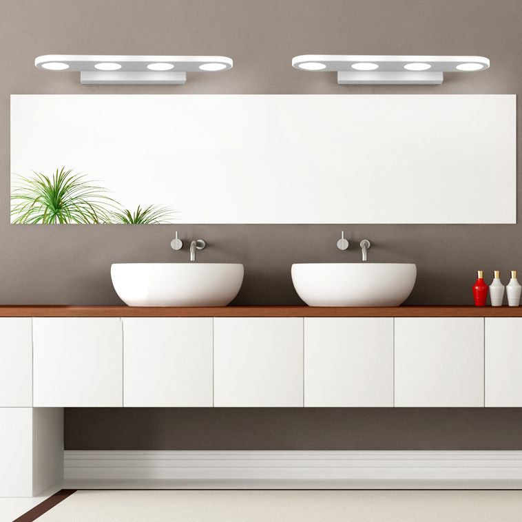 Luci di vanità contemporanee moderne LED LED ACRILICA Vanity Specchio Luci per bagno