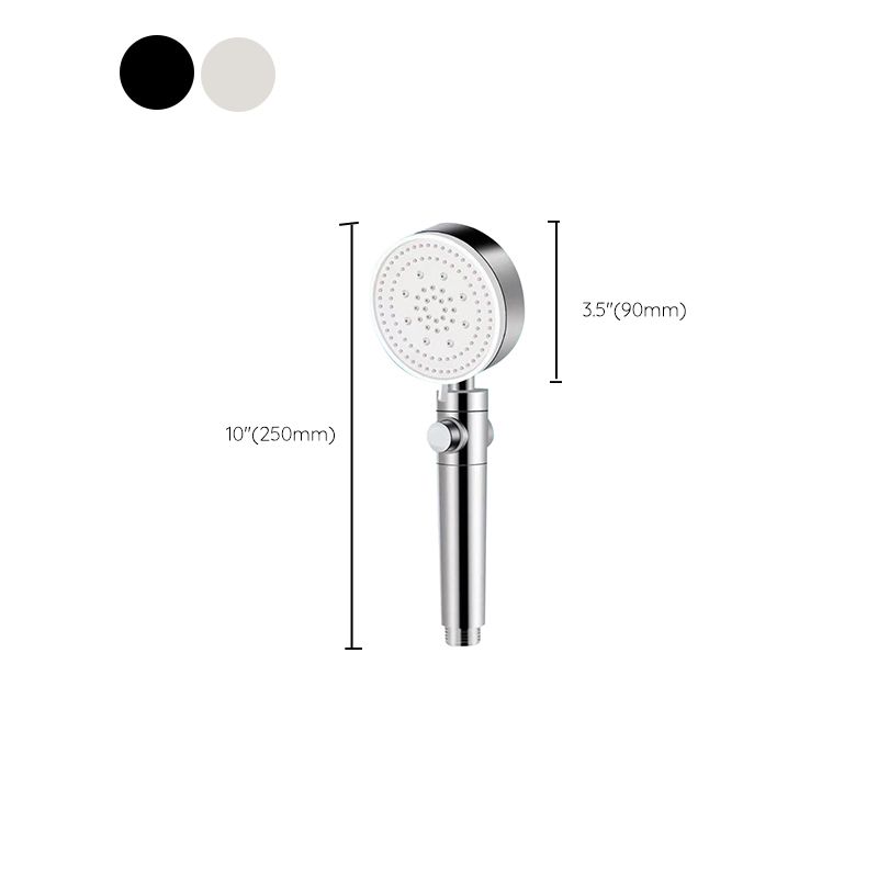 Metal Shower Head Combo Modern Adjustable Spray Pattern Handheld Shower Head