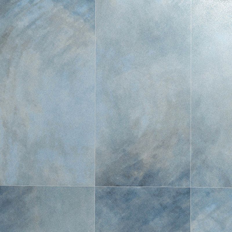 Blue Singular Tile Modern Marble Rectangular Floor and Wall Tile