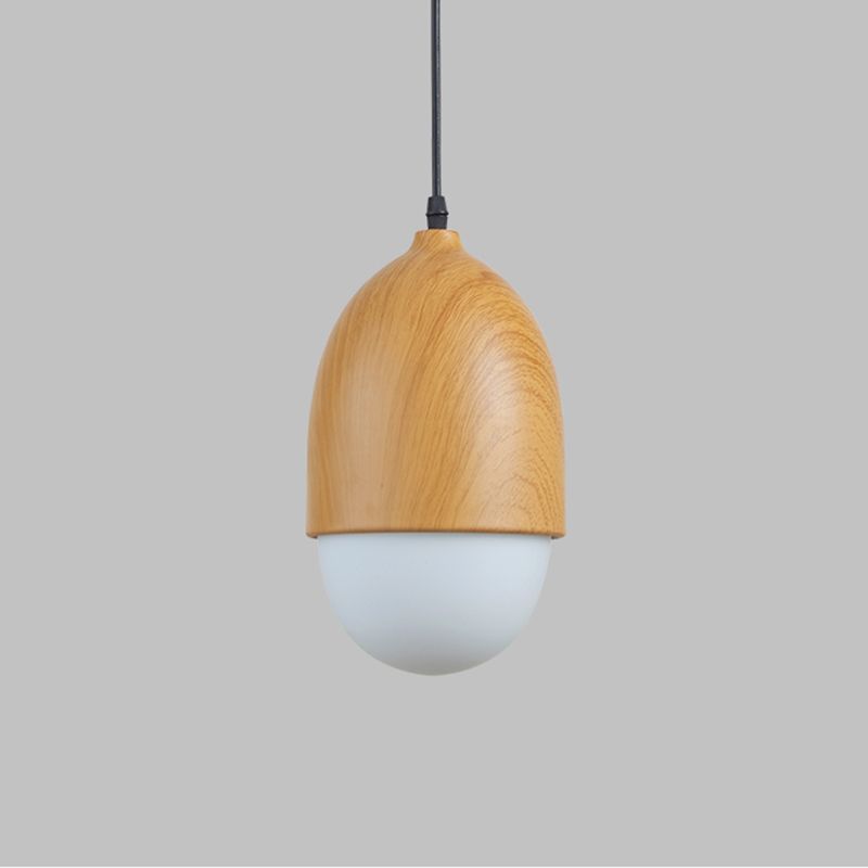 Wood Hanging Pendant Light Nordic-Style Suspension Pendant Light