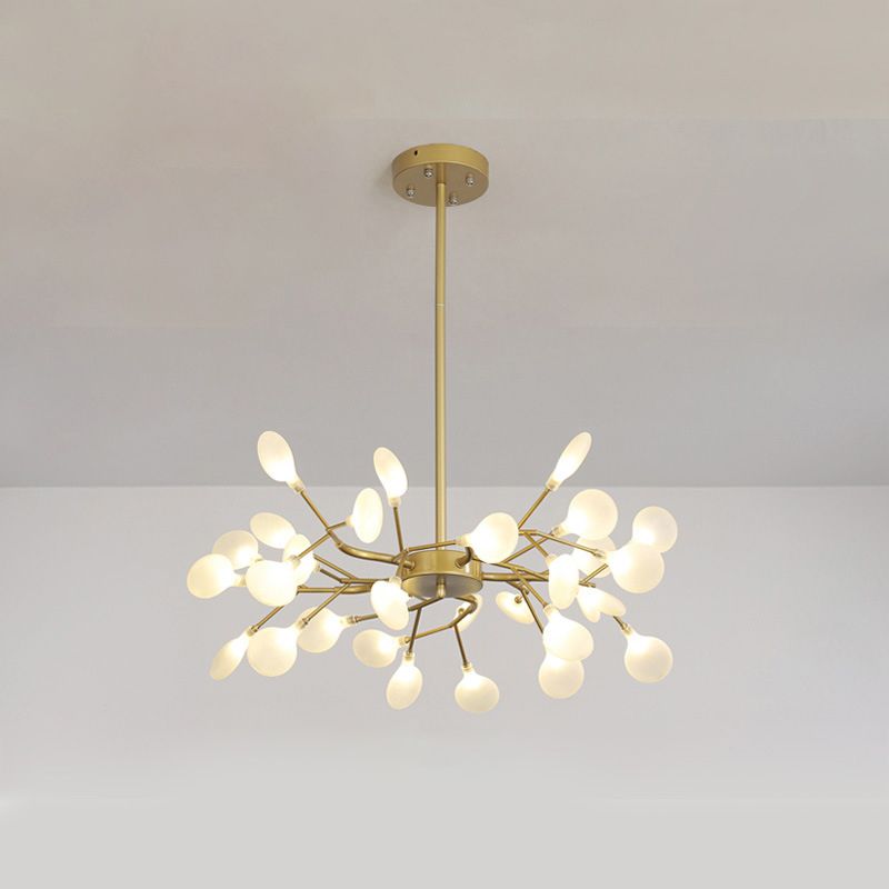 Chandelier de lustre en métal moderne en forme de branche LED ARRIMME LEMPORT