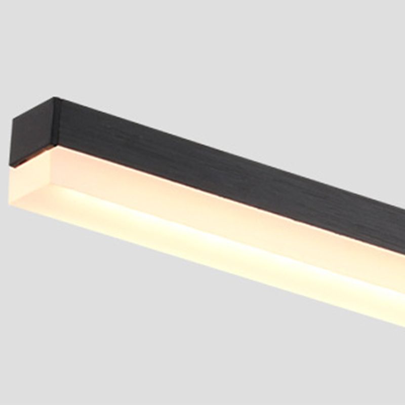 Modern Slim Linear Wall Sconce Simple Acrylic Bathroom LED Vanity Lighting Fixture