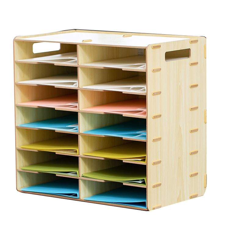 Modern Storage Filing Cabinet Wooden Frame File Cabinet for Office