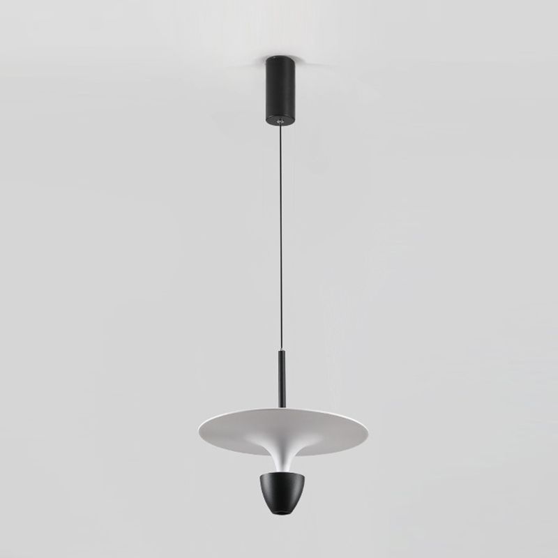 Unique Shape Hanging Lighting Modern Style Metal 2 Light Hanging Lamp for Living Room