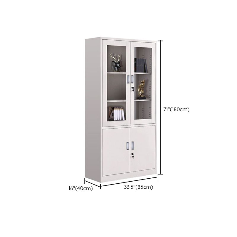 Leisure Vertical Cabinet Solid Color Locking Metal File Cabinet