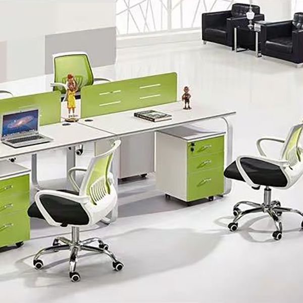 Mid-Back Office Chair Contemporary Ergonomic Arms Included Desk Chair