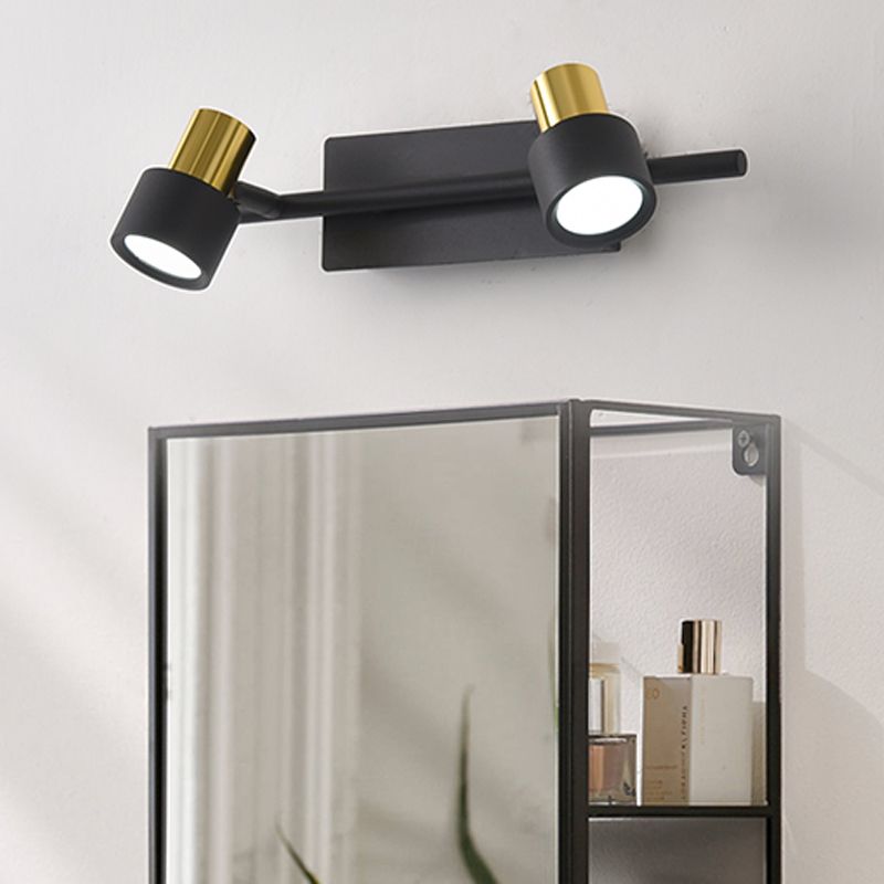 Modern Simple Mirror Lamp Fixture Rotatable Makeup Mirror Lamp for Bathroom Washroom