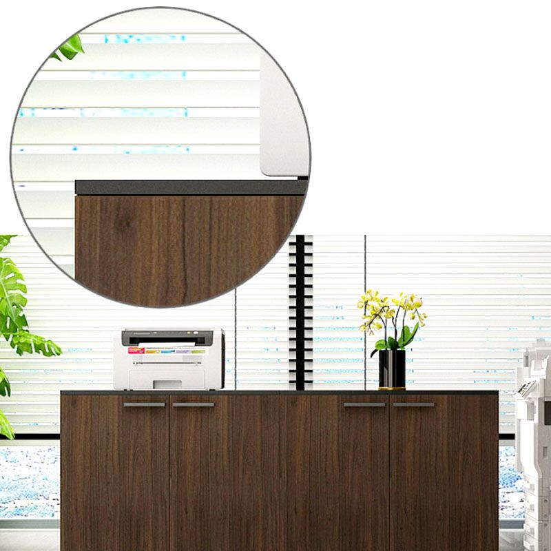 Modern Engineered Wood File Cabinet with Drawers for Home Office