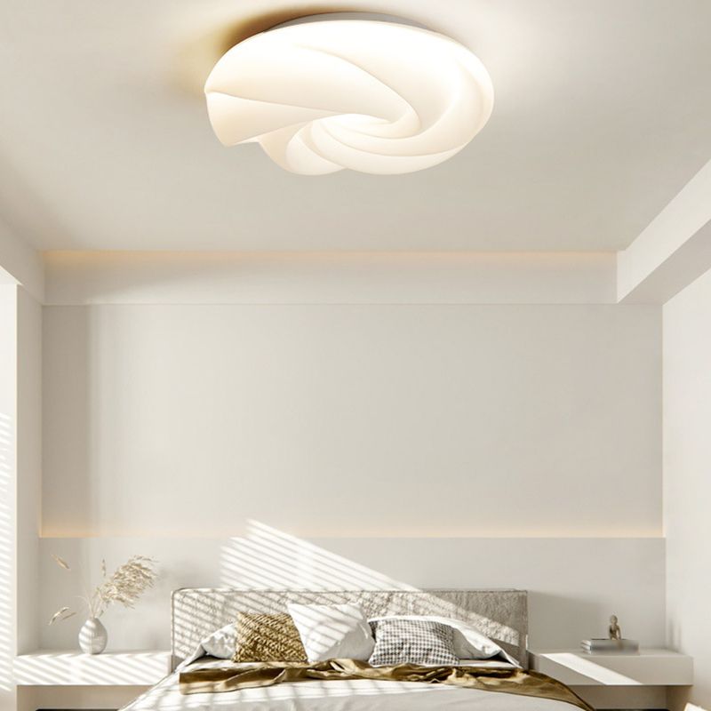 Modernism White LED Ceiling Light Flush Mount Lighting for Kitchen Room