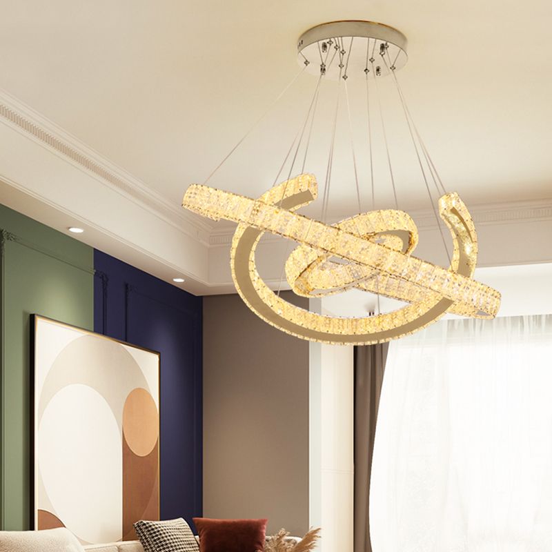 Ring Crystal Plafond Pendant