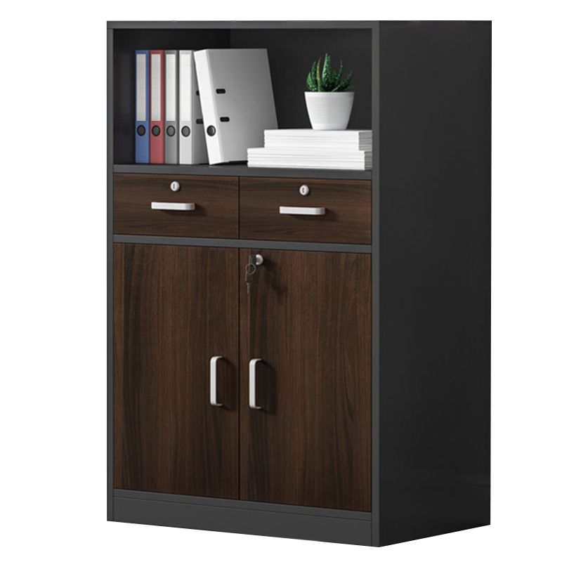 Storage Shelves File Cabinet Wood Contemporary Vertical Locking File Cabinet