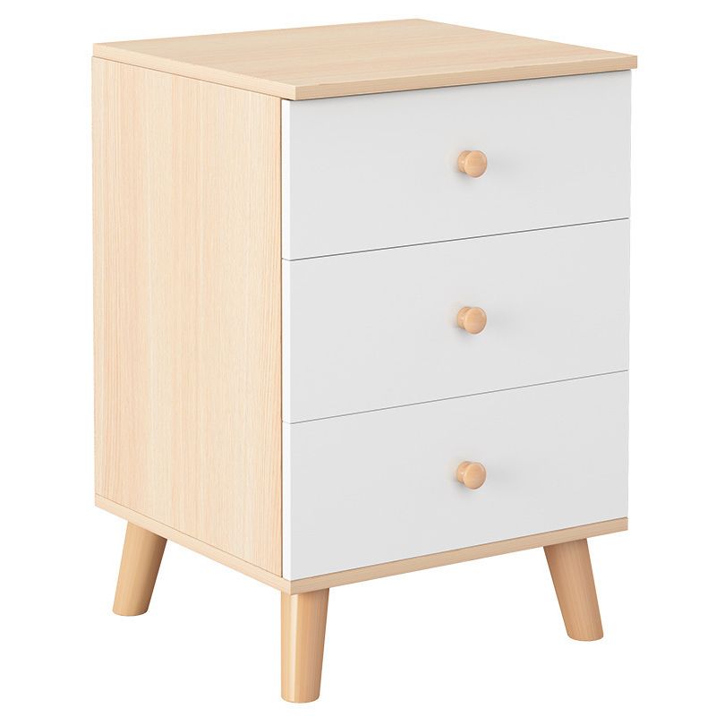 Modernism Bed Nightstand Storage Drawer Night Table for Home