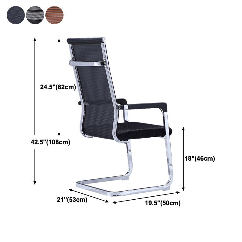 Modern Steel and Mesh Desk Chair with Mid and Hight Back Home Office Chair