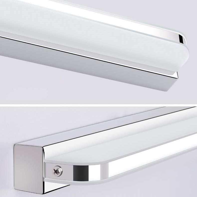 White Vanity Wall Lamp Simple Modern LED Wall Lamp for Bathroom