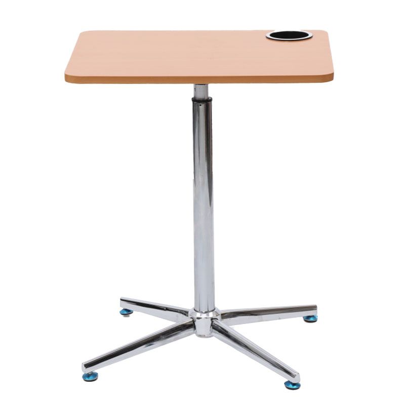 Adjustable Standing Office Desk Rectangular Shaped with Metal Legs