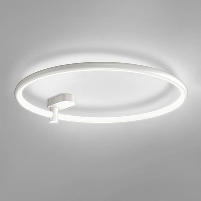 Modern Flush Mount Lighting White LED Ceiling Light for Kitchen