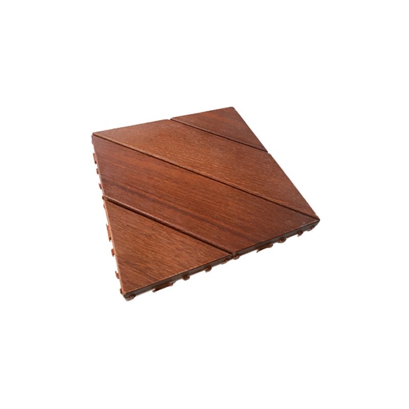 Square Plank Flooring Click-Locking Water Resistant Hardwood Flooring