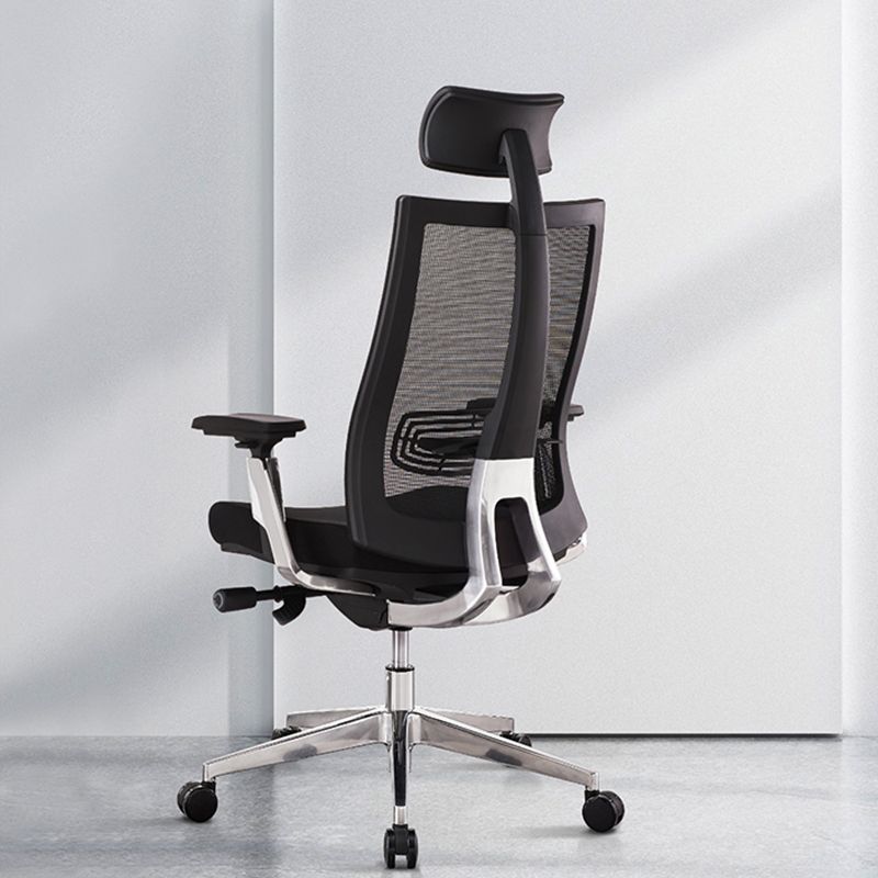 Removable Arms Desk Chair Modern Ergonomic No Distressing Office Chair with Wheels