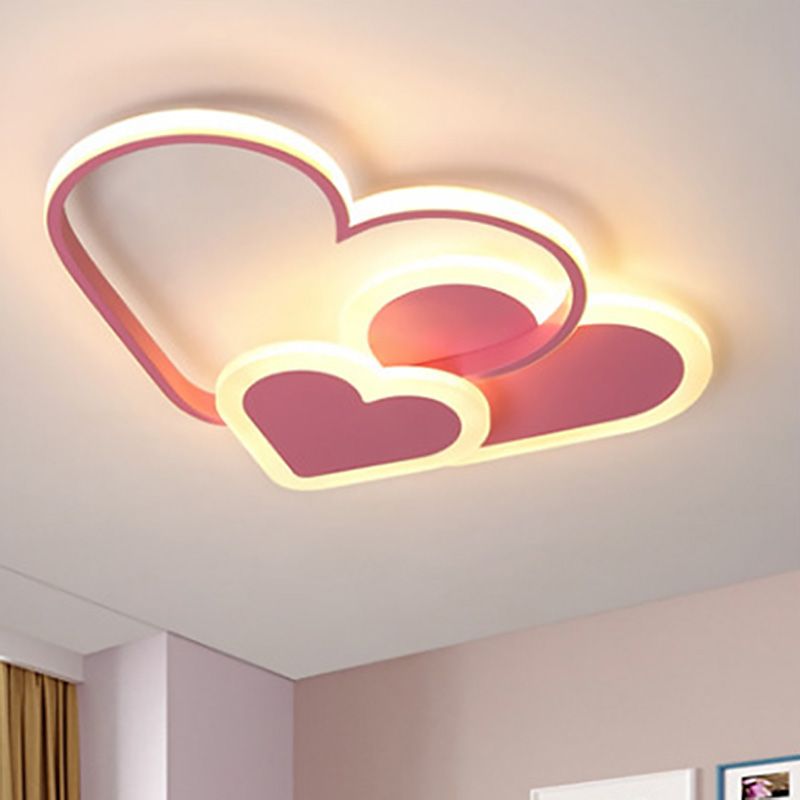 Nordic Flushmount Ceiling Lamp Modern Creative Lamp for Kid's Room Living Room