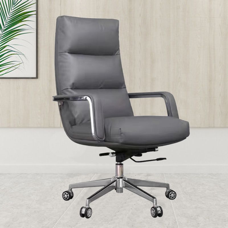 Modern Padded Arms Managers Chair Height-adjustable Executive Chair for Office