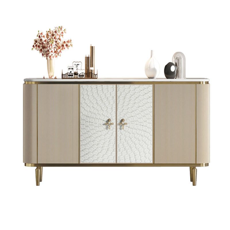 Modern Sideboard Engineered Wood Cabinets Credenza , 35.4-inch High