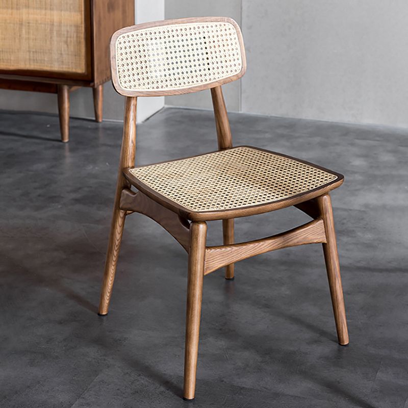 Modern Style Side Chair Solid Wood Restaurant Dining Side Chair