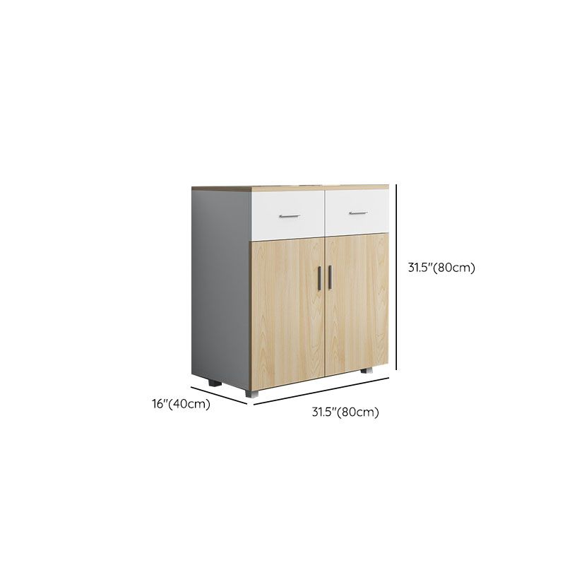 Engineered Wood Cabinet Contemporary File Pedestal File Cabinet