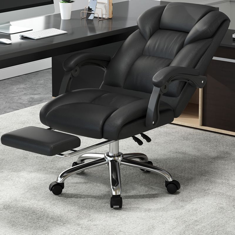 Swivel Arm Accent Chair Contemporary Office Chair for Living Room