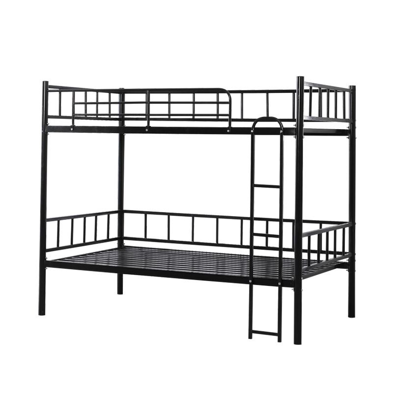 Scandinavian Iron with Guardrail Headboard No Theme Standard Bed