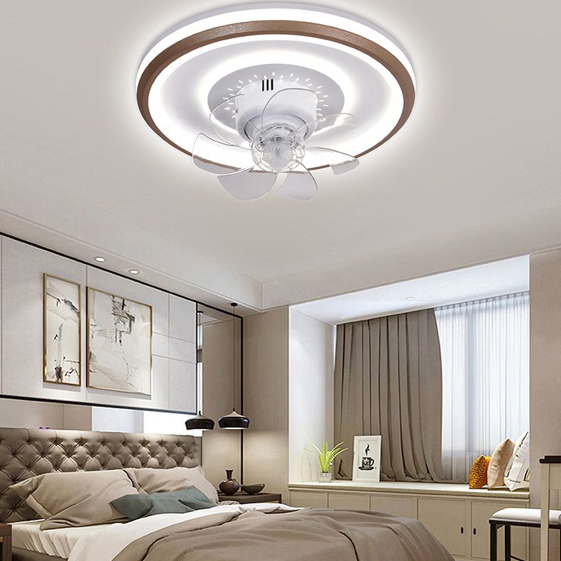 Modern Style Ceiling Fan Lighting Metal Multi Light Ceiling Fan Lighting for Living Room