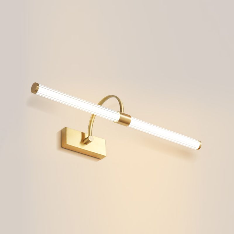 Accesorio de lámpara de espejo de cilindro Minimalista Metal LED Baño de pared de pared de pared