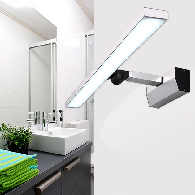 Modern Style Geometry Shape Wall Lighting Metal 1 Light Wall Lights for Shower Room