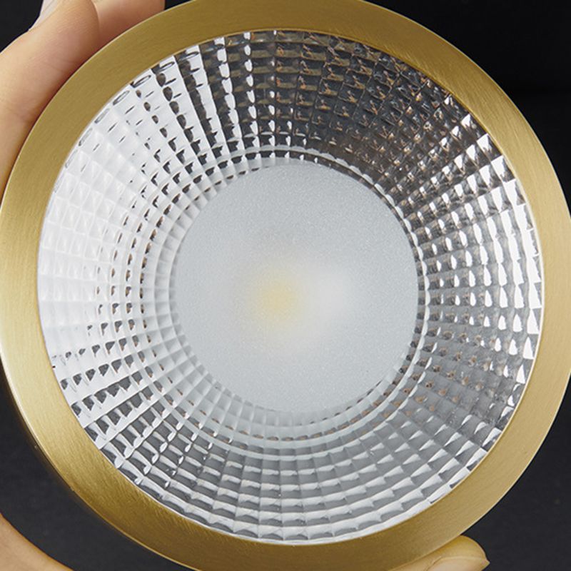 Cylinder Flush Mount Ceiling Light Contemporary Metal LED Flush Light