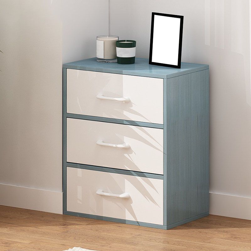 Wooden Dresser Modern Style Vertical Bedroom Storage Chest Dresser with Drawers