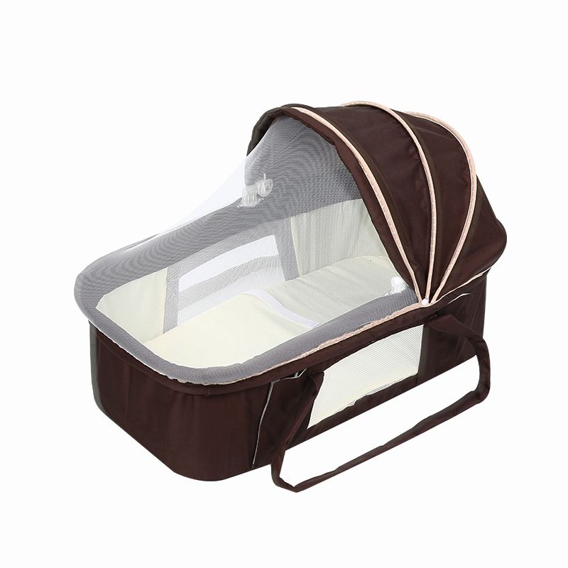 Modern Style Fabric Moses Basket Folding Outdoors Baby Crib Cradle