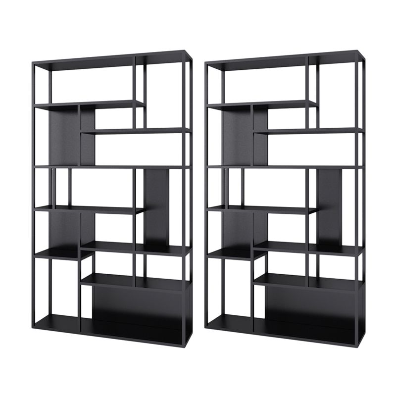 Libris d'étagère Metal de style moderne Open Etagere Shelf Bibliothèque pour le bureau