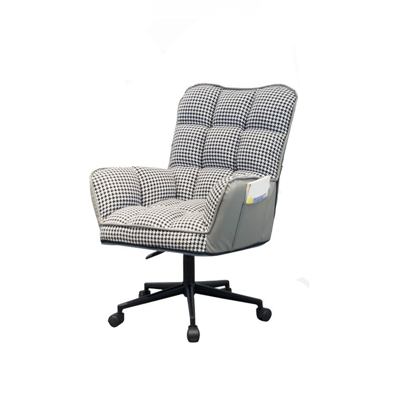 Armless Office Chair Modern No Distressing Ergonomic Desk Chair