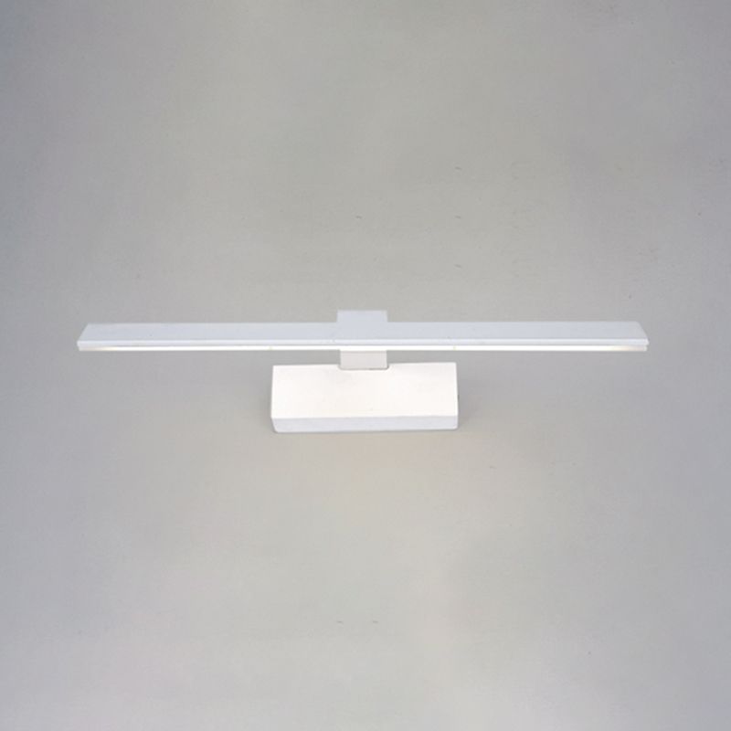 Lineal Metal Wall Donce Modern 1 Luz de la pared de espejo de luz 1 en blanco