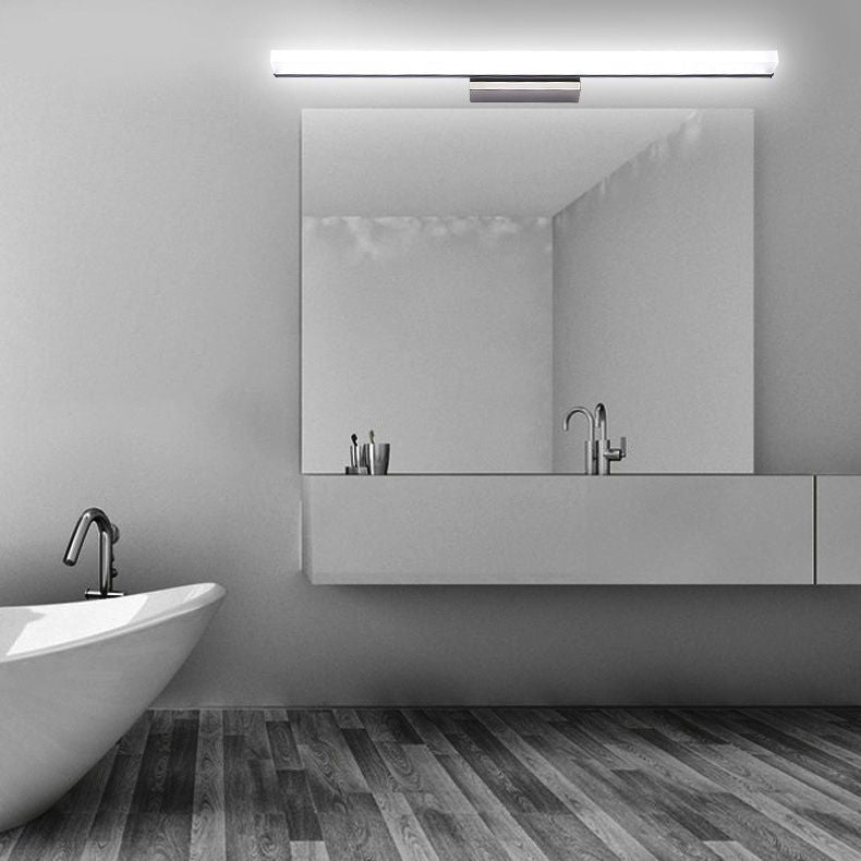 Rectángulo LED Baño Baño Mural Splique Simple Tocador de tocador impermeable para tocador para tocador