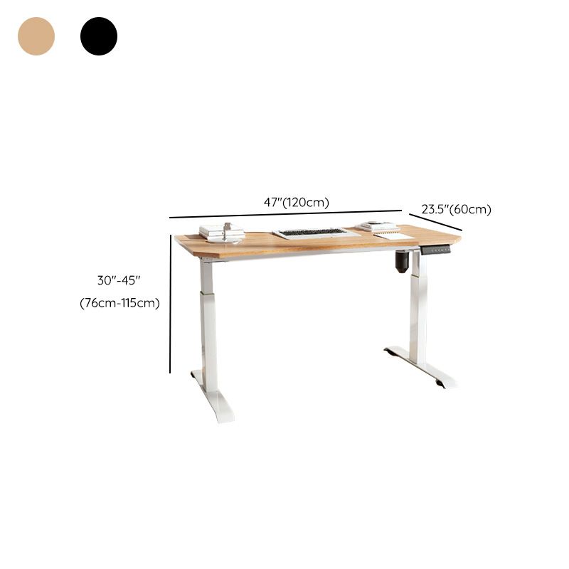 23" Wide Student Table Wood Multifunctional Lifting Kids Desk for Home