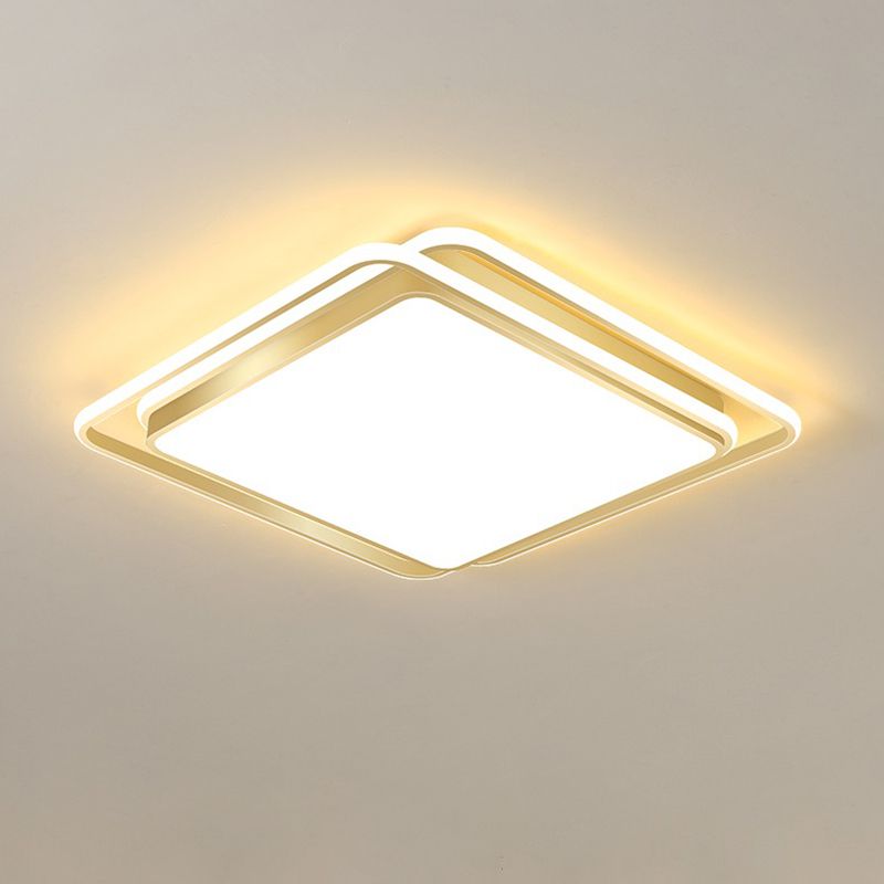 Plafonnier LED en fer forgé pour salon, nouveau plafonnier moderne à 1 lumière