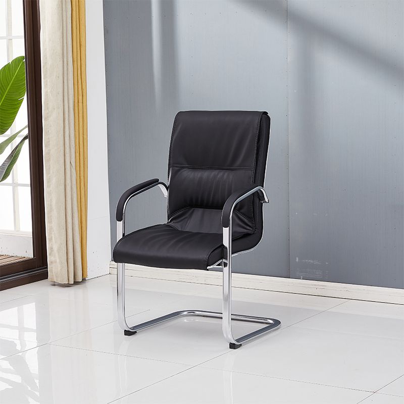 Modern Mid / High Back Office Chair Metal Base Task Chair for Office