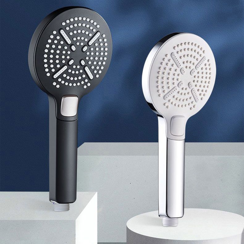 Contemporary Handheld Shower Self-Cleaning Wall-Mount Showerhead