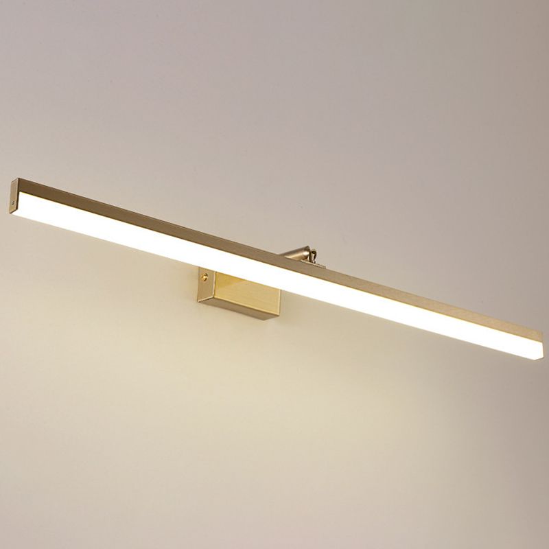 Moderno minimalista de estilo Led Led Luce Lightings Lights Lighting de pared de tocador de acrílico.