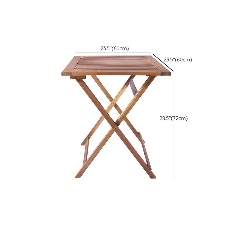 Solid Wood Contemporary Bistro Table 28.3" Tall Bistro Table