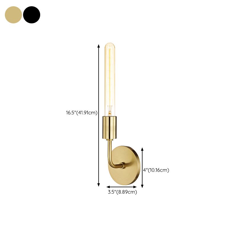 Postmodern 1-Light Wall Sconce Cylinder Shape Sconce Light Fixtures