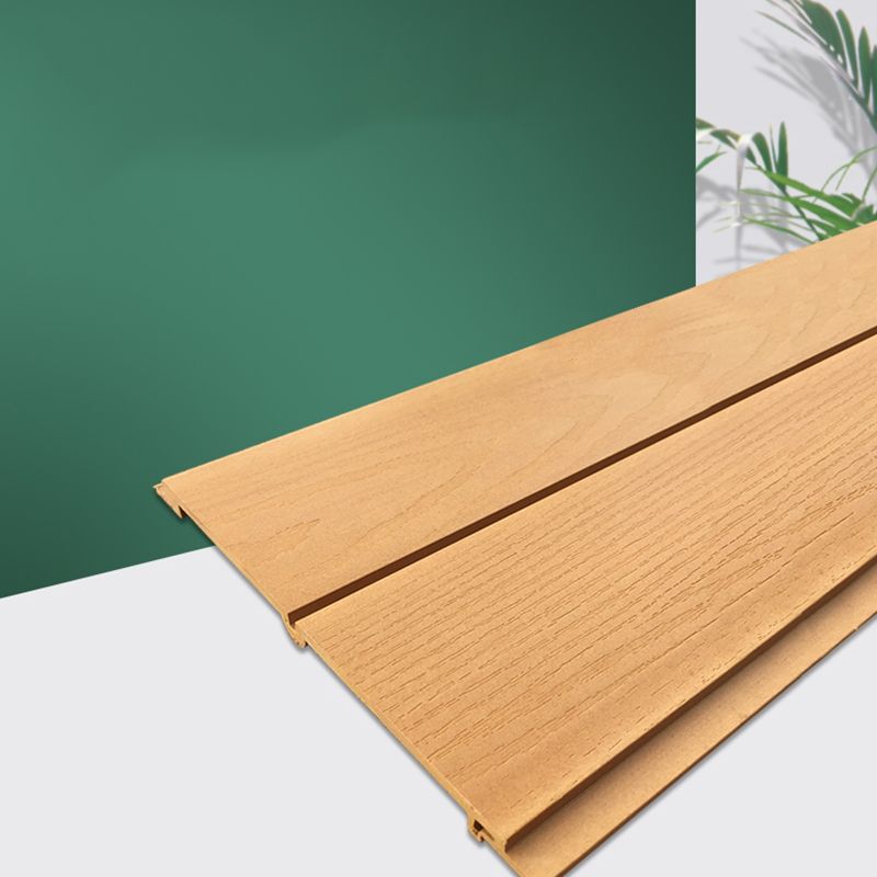 Modern Style Pearl Wainscoting Wood Grain Wall Access Panel Peel and Stick Wall Tile
