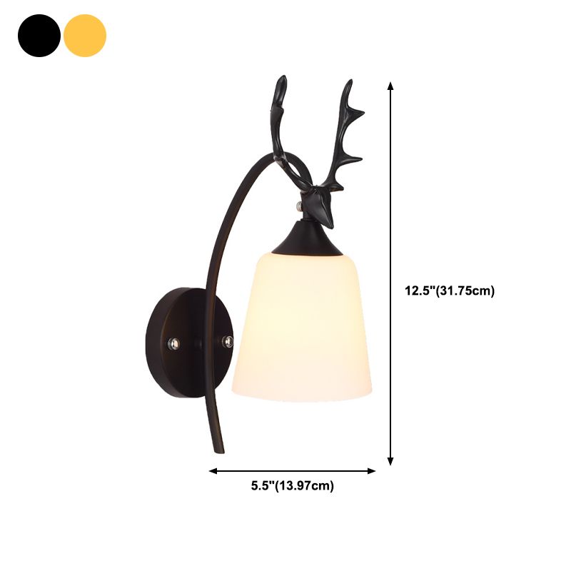 Unique Shape Wall Mount Light Fixture Modern Wall Mounted Lighting with Antlers