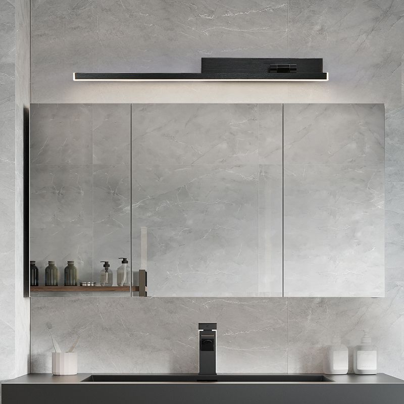 SCONCE LIMPTE BEVERING Eenvoudig LED metalen wandmontage Licht voor badkamer