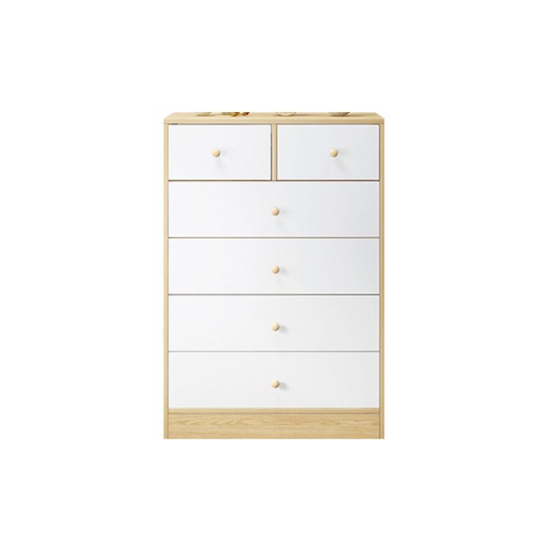 Water Resistant Rectangle Accent Chest Contemporary Wooden Chest with Drawers